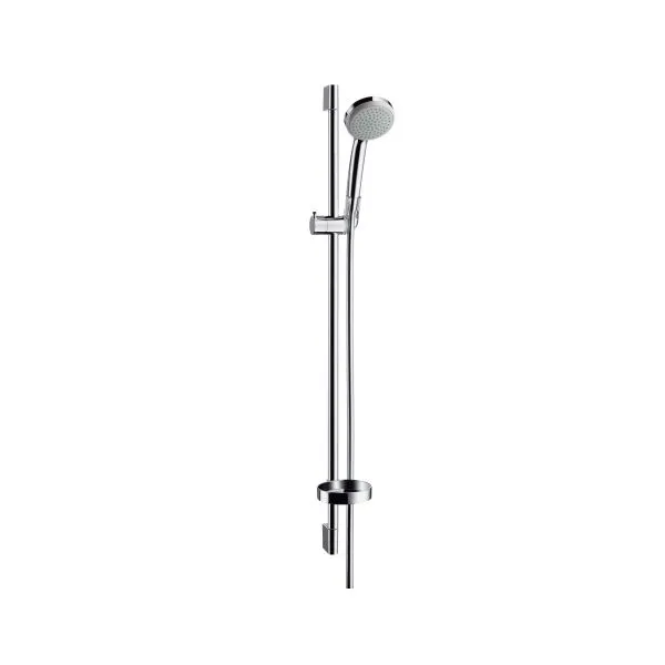 Hansgrohe Croma 100 Brausenset 1jet/Unica'C 900mm chrom mit Cassetta Seifenschale