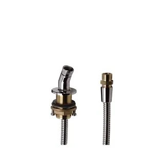 Hansgrohe Brausenhalter für Wannenrand mit Schlauch 2000 mm chrom