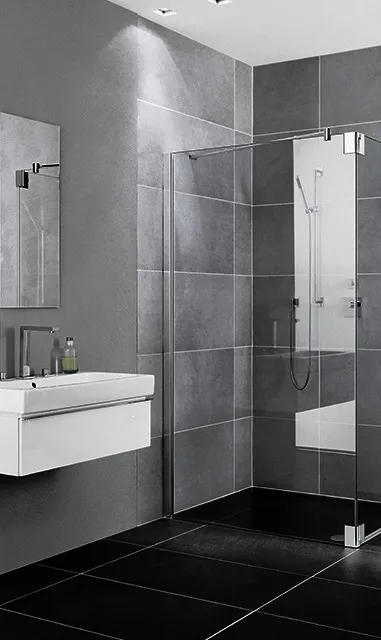 Kermi Seitenwand Pasa XP TFL 1000x 1850 BV: 970-1000 SIHG ESG klar Clean