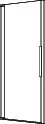 KO Pendeltür myDay NPWA R 85 815-855x2000 SMA Satinato-Optik mit GP