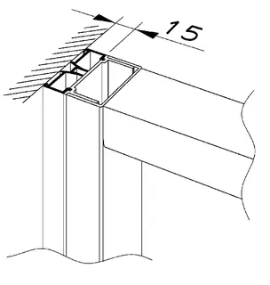 Koralle Verbreiterungsprofil E 3000 mD 2000 Silber matt – Bild 2