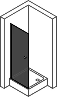 Schwingt. 90x190cm, Intima AP 501 DESIGN 510601092375 chromgl – Bild 3