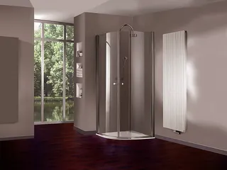Hüppe Schwingtür 501 Design 2-flügelig 510650.055.321 800-1900mm weiß Glas 321