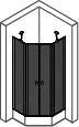 Hüppe Schwingt.501 Design 510760.087.321 m.fest.Segm.2-fl.1000-1900 silb.matt.321 – Bild 3