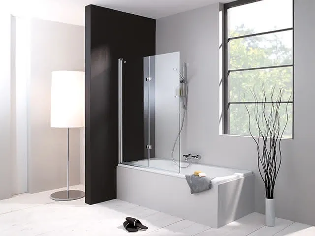 Hüppe DA 501 Design pure Badewanne Abt. SFT 120 rechts H:1500 chromglanz klar
