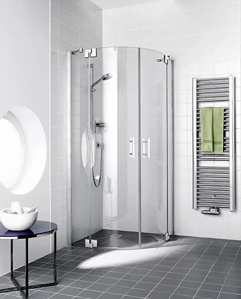 Kermi Viertelkreis Filia XP P55 0900x 2000 BV: 875-900 SIHG ESG klar Clean