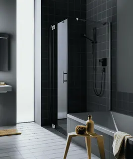 Kermi Seitenwand Filia XP TVD 1000x 1750 BV: 975-1000 SIHG ESG klar Clean – Bild 2