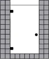 sanibel 4001-Flügeltür Nische A16 S4RR20.10 bis 1000x2200mm chrom/ESG