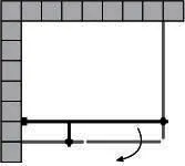 sanibel 4001/5001-Haltestange rund A16 Glas/Glas 520054 2000mm lang chrom