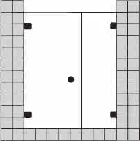 sanibel 5001-Pendeltür FE Nische A16 S5RR23.14 bis 1400x2200mm chrom/ESG