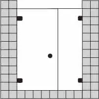 sanibel 5001-Pendeltür FE Nische A16 S5RR23.14 bis 1400x2200mm chrom/ESG