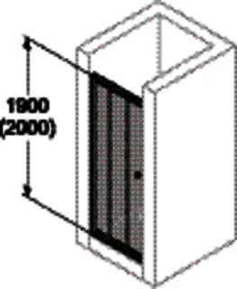 HÜPPE DA Alpha 2 4-Eck GT 2mfS 100 H:1900 weiß klar – Bild 4