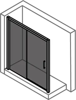 HÜPPE DA Classics 2 EasyEntry 4-Eck GT 1tlg. mfS 100/li H:2000 sim klar – Bild 3