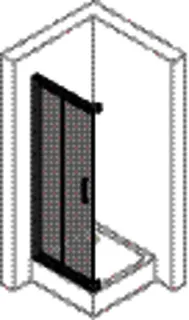 HÜPPE DA Classics 2 4-Eck 1/2 GT E2 70 H:1900 silber hochglanz klar – Bild 2