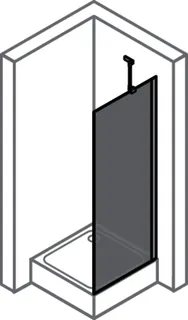 Seitenwand 75x175cm ESG trend4YOU 2.0, si-matt – Bild 3
