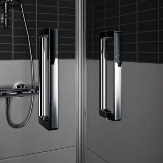 Pendeltür Nische 80 H:1900 ESG aktiv4YOU 2.0, si-matt