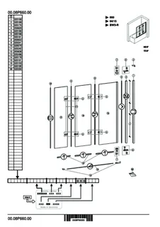 Badewanne-Schwingfalttür3-tlig,B:10-120,li trend4YOU, Glas mit AP, chromglanz – Bild 5