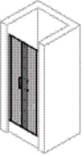 Pendeltür Nische 100 H:1900 ESG AP aktiv 4YOU 2.0 # FC3703087322 si-matt – Bild 5