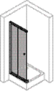 Gleittür-EE-Hälfte 2tlg 120 H:1900 KG aktiv4YOU 2.0 # X00208087264     si-matt