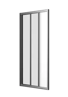 sanibel 1001-Schiebetür 750x1950mm silber/Aquaperl