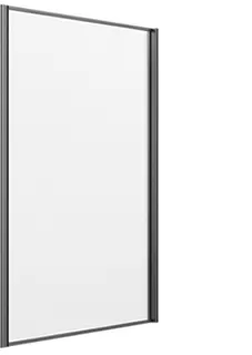 sanibel 1001-Trennwand 750x1700mm silber/Aquaperl