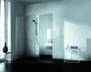 Kermi Festfeld Walk-In XB WIH 0400x 2000 BV: 400 SIHG ESG klar Clean – Bild 2