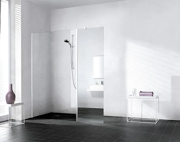 Kermi Festfeld Walk-In XB WIH 0600x 2000 BV: 600 SIHG ESG Spiegelglas