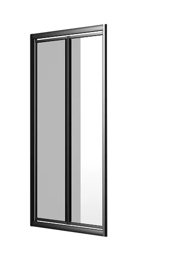sanibel 1001-Pendeltür 1000x1850mm silber/Aquaperl