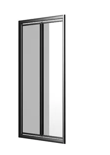 sanibel 1001-Pendeltür 1000x1850mm silber/Aquaperl