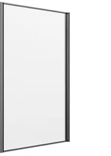 sanibel 1001-Trennwand 750x1600mm silber/Aquaperl