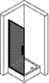 Hüppe Design elegance Schwingtür 900x2000mm 8E0605 087 321 silber/klar – Bild 2