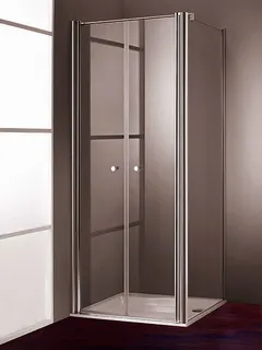 Hüppe 501 Design Pendeltür B1000 H1900 f.Seitenwand 510642 092 321 chrom/ESG