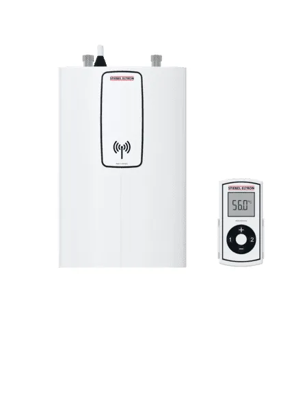STIEBEL ELTRON Kompakt-Durchlauferhitzer DCE 11/13 RC, 11/13,5kW / 400V weiß