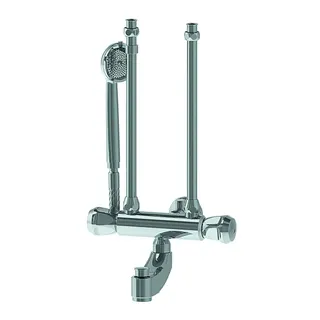 KWC Wandbatterie Wanne Niederdruck 1/2 Wanneneinl. autom.umsch., ganzchrom