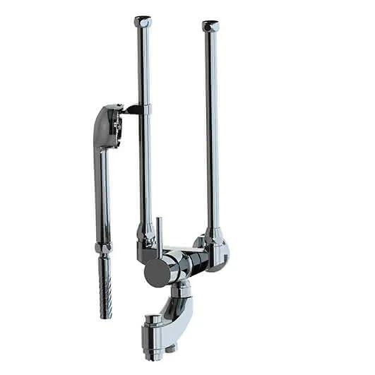 KWC Einhebel Wandbatterie Wanne ND Wanneneinlauf autom.umsch., ganzchrom