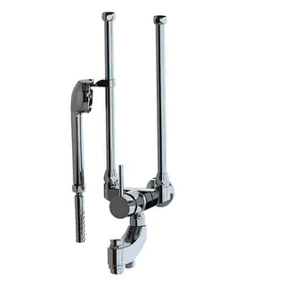 KWC Einhebel Wandbatterie Wanne ND Wanneneinlauf autom.umsch., ganzchrom