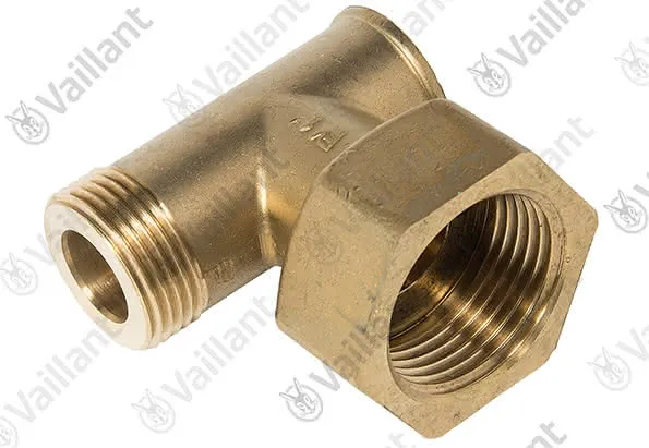 T-Stück, K.F.E.-Hahn/Speicher Vaillant-Nr. 0020013482