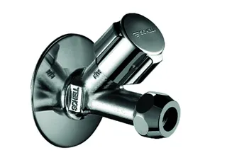 SCHELL Schrägsitzventil COMFORT kurze Bauform, KIWA, 3/8", chrom