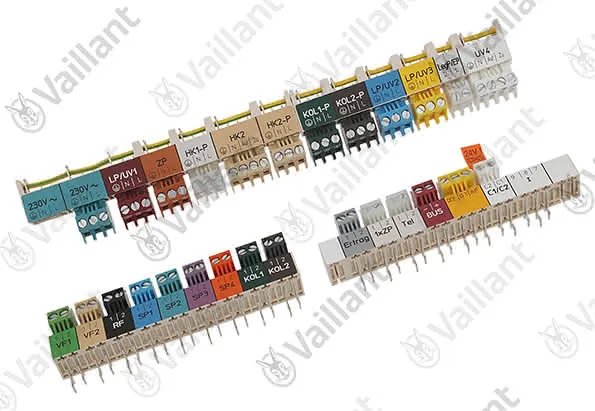 VA Steckverbinder, Rast5 (Set) Vaillant-Nr. 256515