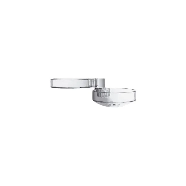 Hansgrohe Seifenschale Cassetta'D glasklar
