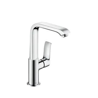 Hansgrohe Metris Waschtischmischer 230 Schwenkauslauf chrom mit hohem Auslauf