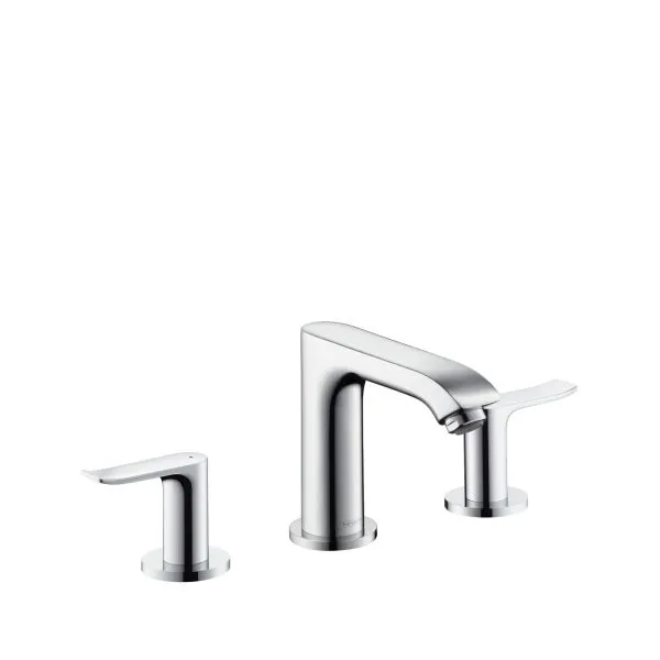 Hansgrohe Metris 3-Loch Waschtischarmatur 100 chrom