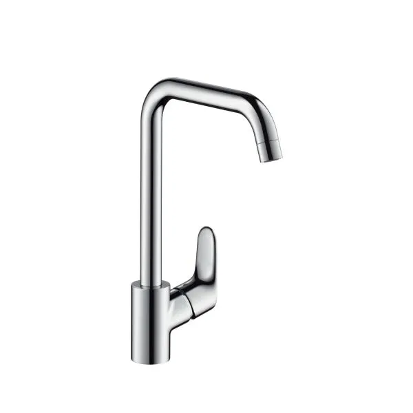 Hansgrohe Focus Spültischmischer Schwenkauslauf edelstahl-optik