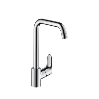 Hansgrohe Focus Spültischmischer Schwenkauslauf edelstahl-optik