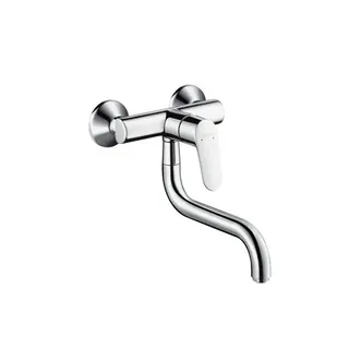 Hansgrohe Focus E2 Spültischmischer chrom Wandmodell
