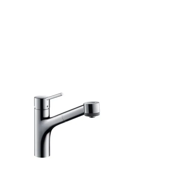 Hansgrohe Talis S Spültischmischer mit Ausziehbrause chrom