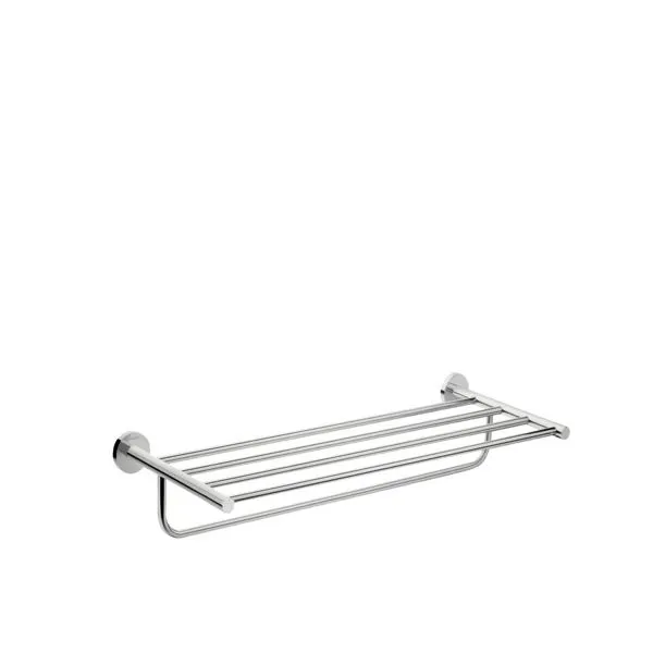 Hansgrohe Handtuchablage mit Badetuchhalter Logis Universal chrom