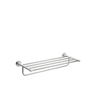 Hansgrohe Handtuchablage mit Badetuchhalter Logis Universal chrom