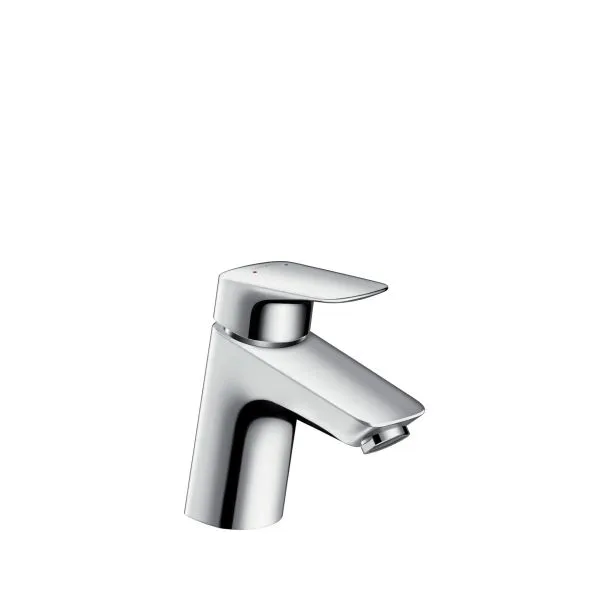 Hansgrohe Logis 70 Waschtischmischer für offene Warmwasserbereiter mit Push-Open Ablaufgarnitur