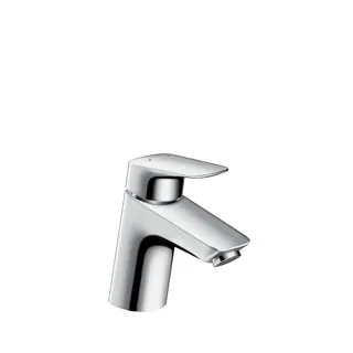 Hansgrohe Logis 70 Waschtischmischer  für offene Warmwasserbereiter mit Push-Open Ablaufgarnitur